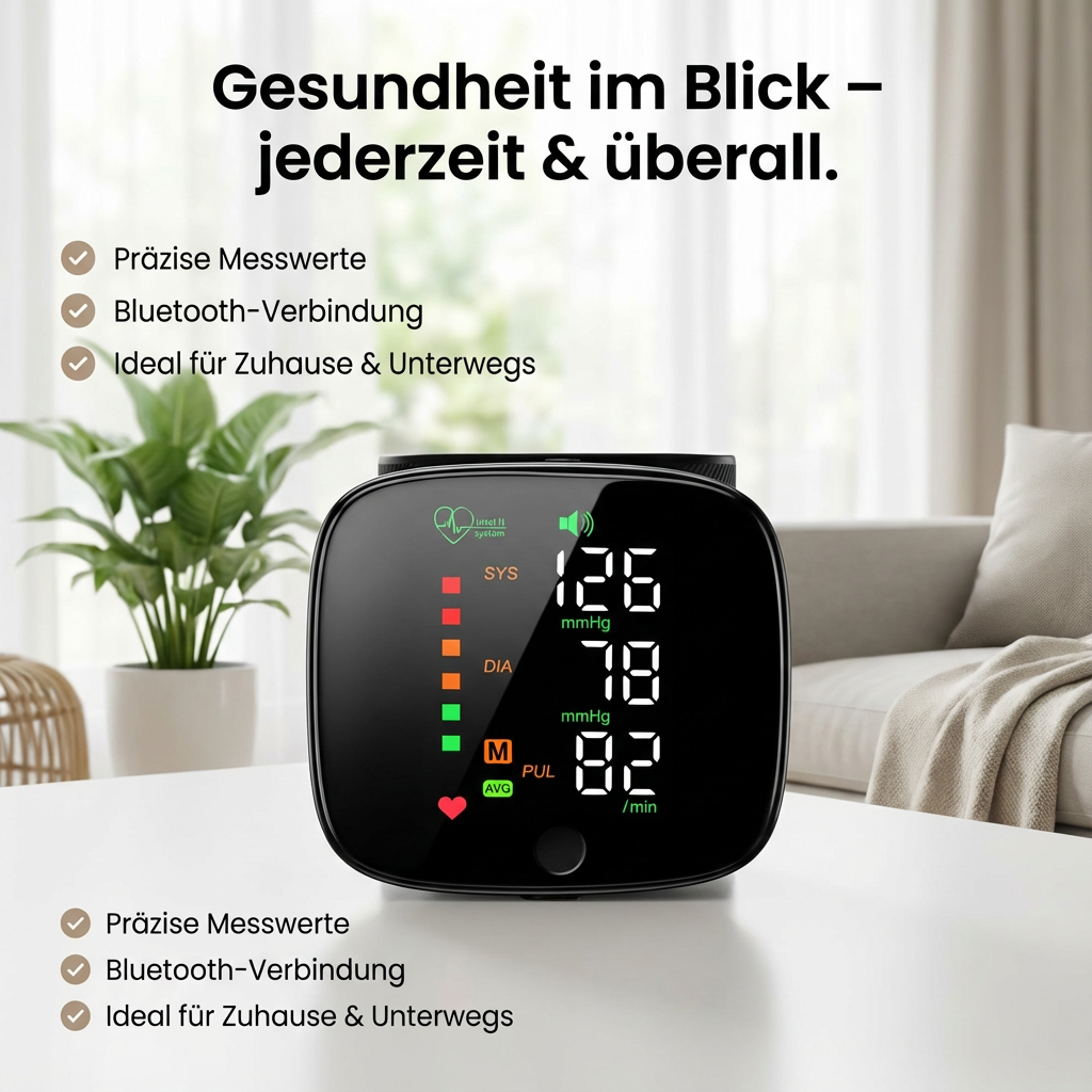 Dein Blutdruck warnt dich nicht. Er schlägt zu.